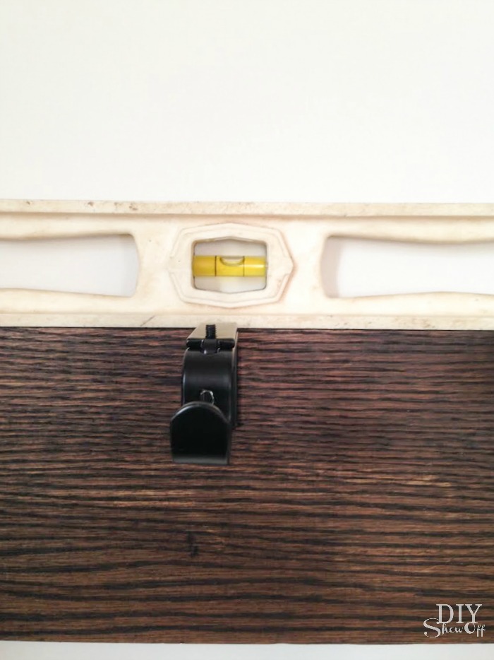 DIY wall mounted hanging lantern tutorial at diyshowoff.com