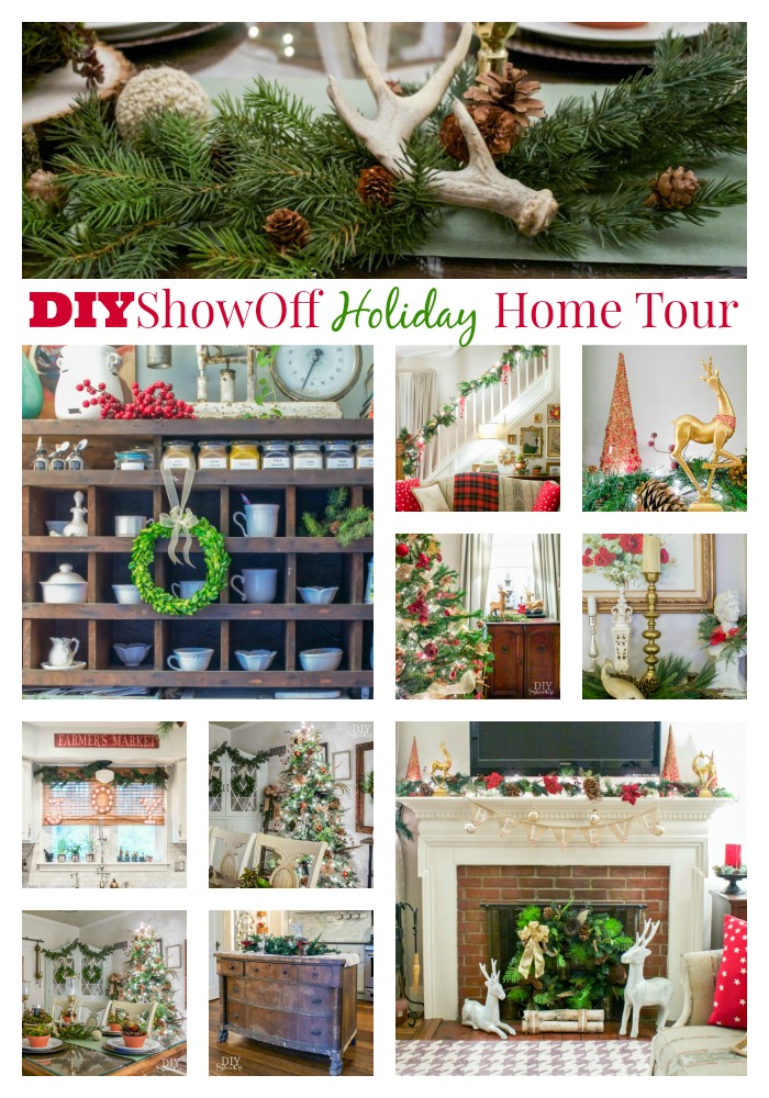 DIYShowOff Holiday Home Tour @diyshowoff #holidayhome
