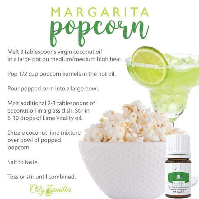Margarita-flavored popcorn with lime zest and sea salt in a serving bowl, perfect for summer parties or Cinco de Mayo snacks