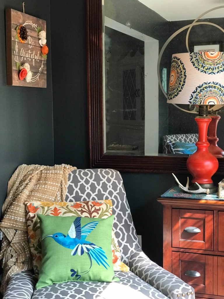 Boho Sunroom Makeover