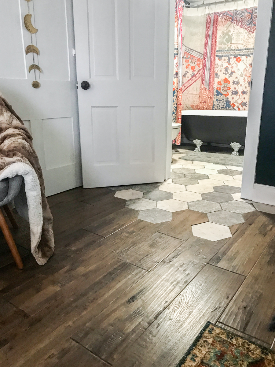 airbnb apartment bathroom makeover suite thyme 