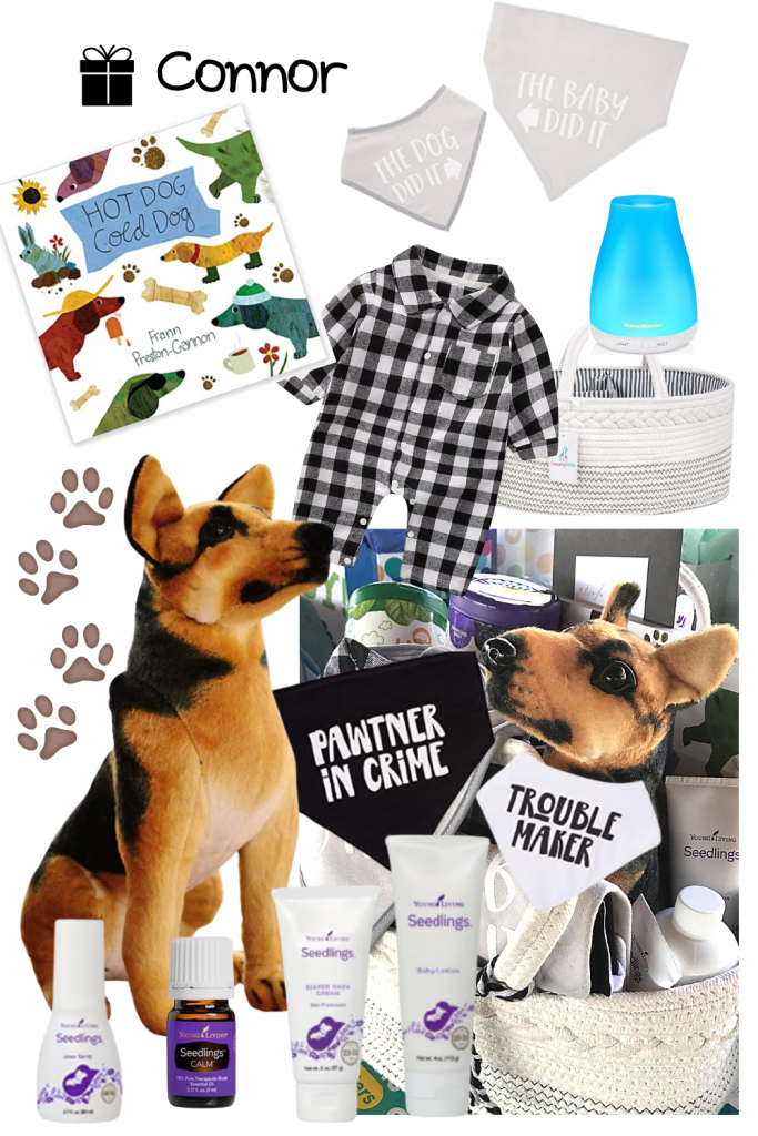 dog baby gift basket tips inspiration