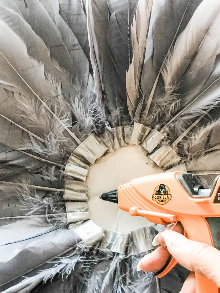circle of feathers